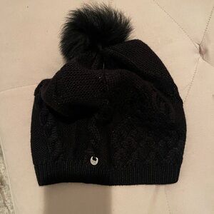 Ugg Black Metallic Beanie O/S